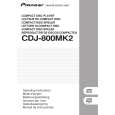 PIONEER CDJ-800MK2 Owners Manual