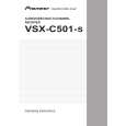 PIONEER VSX-C501-S/FLXU Owners Manual