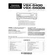 PIONEER VSX5400 Owners Manual