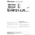 PIONEER S-HF21-LR/XTW/UC Service Manual