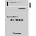 PIONEER DEH-P3370XM/UC Owners Manual