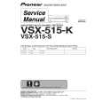 PIONEER VSX-515-S/KUCXJ Service Manual