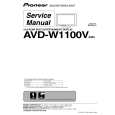 PIONEER AVD-W1100V/EW5 Service Manual