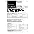 PIONEER PD-6100 Service Manual