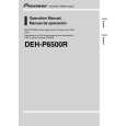PIONEER DEH-P6500R/XM/EW Owners Manual