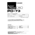 PIONEER PD-73 Service Manual