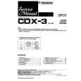 PIONEER CDX3 Service Manual