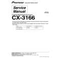 PIONEER CX-3166 Service Manual