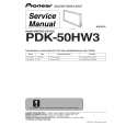PIONEER PDK-50HW3/Z/CN5 Service Manual