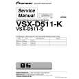 PIONEER VSX-D511-S/MYXJIEW Service Manual