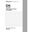 PIONEER PD-D6-S/RLFPWXJ Owners Manual