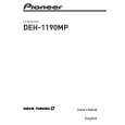 PIONEER DEH-1190MP/XN/ID Owners Manual