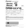 PIONEER DRM-ULV16/ZUCKFP Service Manual