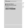 PIONEER DEH-P6900IB Owners Manual