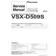 PIONEER VSX-D509S/KCXJI Service Manual