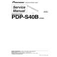 PIONEER PDP-S40B/XTW/E5 Service Manual