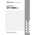 PIONEER DV-400-S/RLXJ/NC Owners Manual