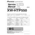 PIONEER XWHTP550 Service Manual