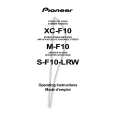 PIONEER M-F10/KUXJ/CA Owners Manual