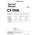 PIONEER CX958 Service Manual