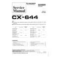 PIONEER CX644 Service Manual