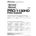 PIONEER PRO-1130HD Service Manual