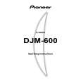 PIONEER DJM-600/KUC Owners Manual