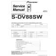 PIONEER S-DV88SW/NVXJI Service Manual