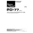 PIONEER PD-77 Service Manual