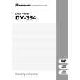 PIONEER DV-354/KUXJ/CA Owners Manual