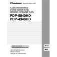 PIONEER PDP-R04U/TUCK Owners Manual