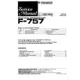 PIONEER F757 Service Manual