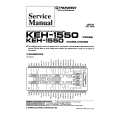 PIONEER KEH1550 X1N/ES+ X1 Service Manual