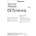 PIONEER CS-T2100-Q Service Manual