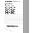 PIONEER PDP-4314/KUC Owners Manual