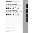 PIONEER PRA-BD12 Owners Manual