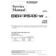 PIONEER DEH-P545-W Service Manual
