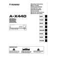 PIONEER A-X440 Owners Manual