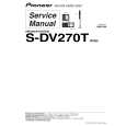 PIONEER S-DV270T/XCN5 Service Manual