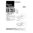 PIONEER CS-607 Service Manual