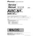 PIONEER AVIC-X1/EW Service Manual
