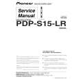 PIONEER PDP-S15-LR/XIN/WL5 Service Manual
