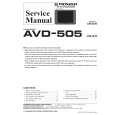 PIONEER AVD-505/UC Service Manual