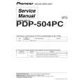 PIONEER PDP-504PC Service Manual