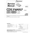 PIONEER CDXFM657 Service Manual