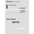 PIONEER XDV-P9II Owners Manual