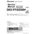 PIONEER DEH-P7400MP/XN/EW Service Manual
