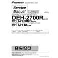 PIONEER DEH-2700RB/XU/EW Service Manual