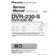PIONEER DVR-230-S/WVXV52 Service Manual