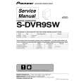 PIONEER S-DVR9SW/YPWXJI Service Manual